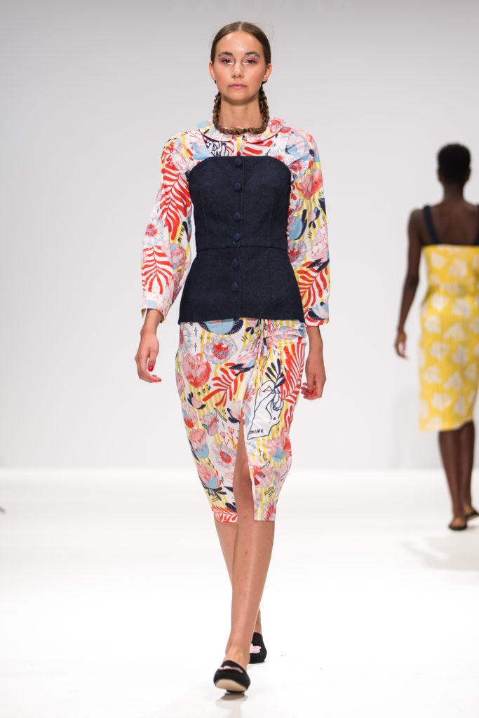 Sabinna show catwalk spring/summer 2017 look 5
