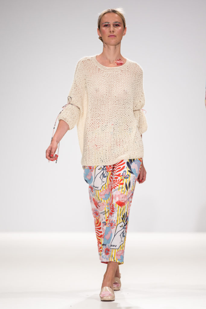 Sabinna show catwalk spring/summer 2017 look 6