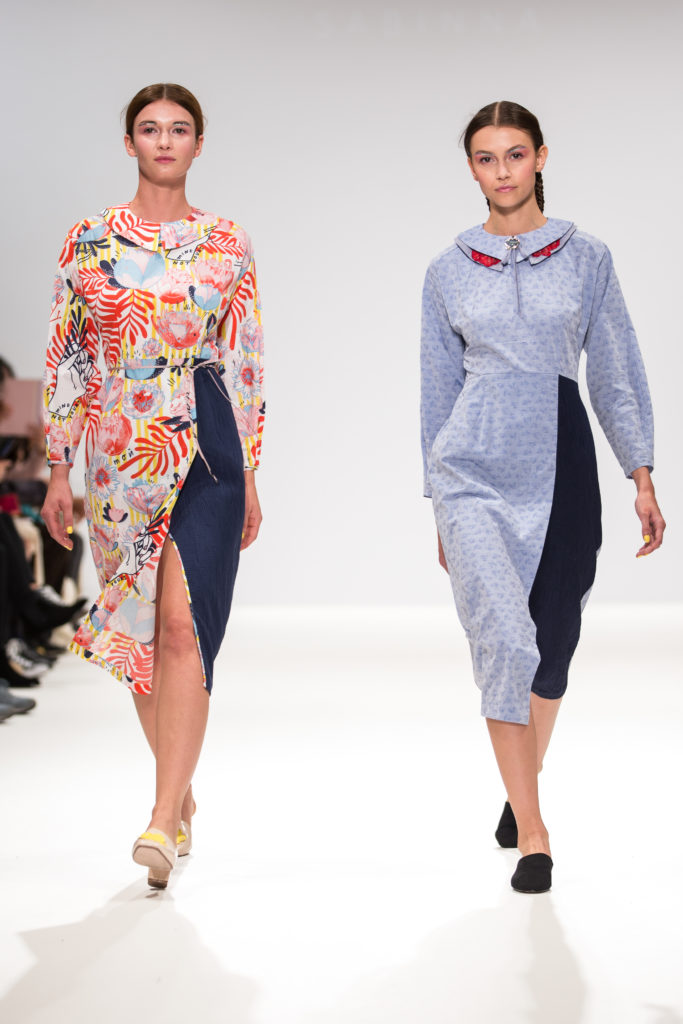 Sabinna show catwalk spring/summer 2017 look 12