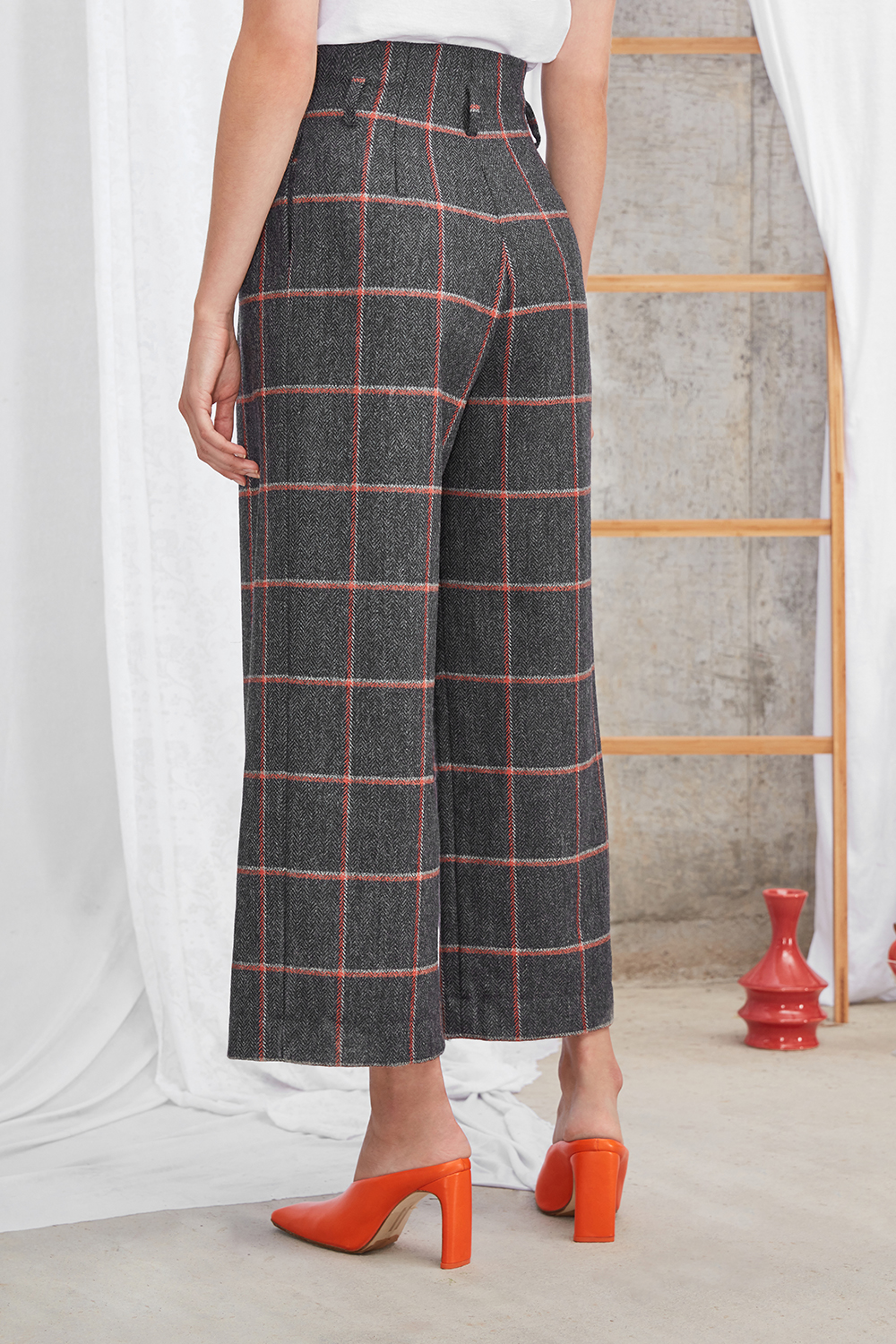 Andy Culottes Dark Grey – SABINNA