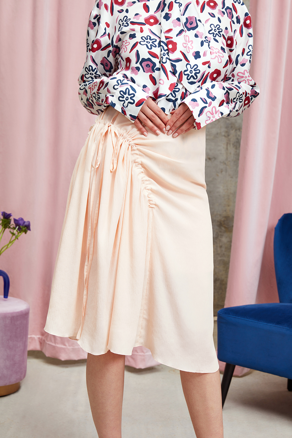 2 in 1 Sadie Skirt Peach – SABINNA