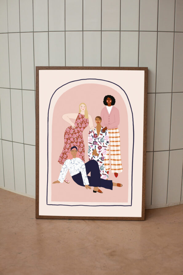 Art Print - Sisters - Image 2