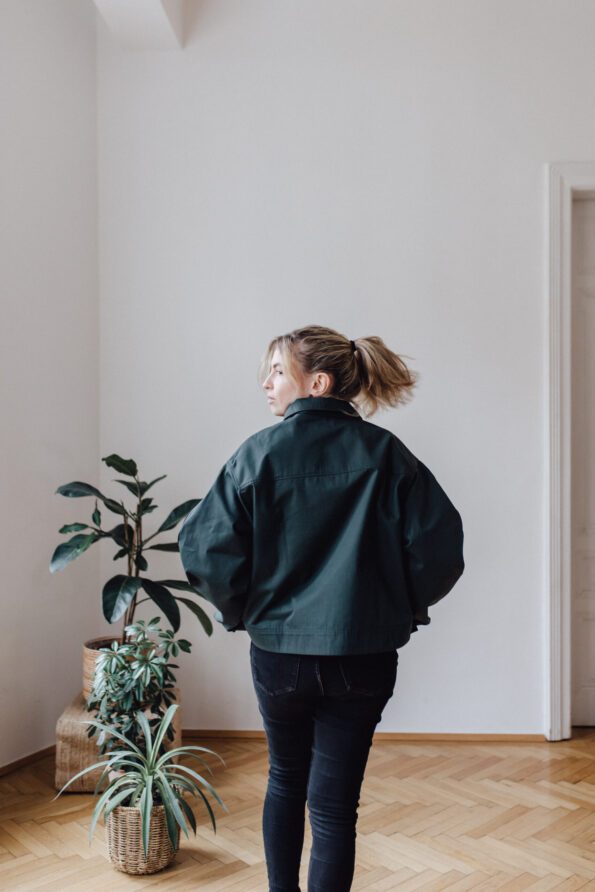 Hazel Jacket Teal - Image 6